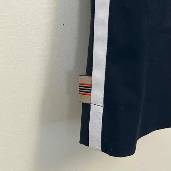 NEW Burberry Golf Skort Skirt 12 Black White Nova Check - Picture 9 of 11
